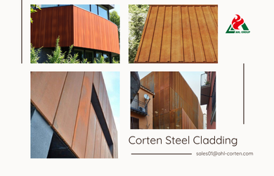 Corten Steel Cladding Panel Wall